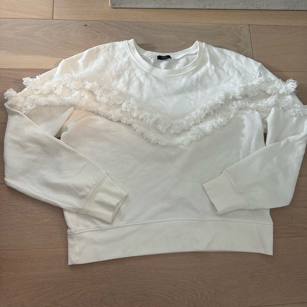 Rails sweatshirt w/ fringe